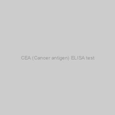 Image of CEA (Cancer antigen) ELISA test